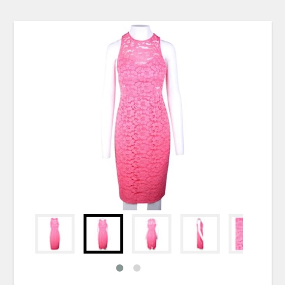 Trina Turk lace cutout midi dress - Picture 2 of 5